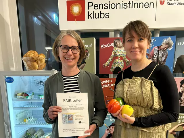 "Hier in der Käthe-Dorsch-Gasse gibt es bereits eine tolle Hausgemeinschaft und ich bin sicher, dass auch der Gemeinschafts-Kühlschrank gut angenommen und genutzt wird“, meint Bezirksvorsteherin Michaela Schüchner (SPÖ) | Foto: BV 14