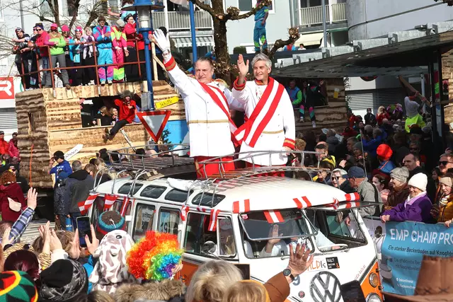 Thomas Burgstaller und Bürgermeister Markus Brandlmayr zeigten sich erfreut über die gelungene Veranstaltung. | Foto: Andreas Maringer