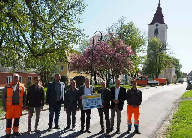 In Drosendorf gibt es umfangreiche Straßenbauarbeiten. | Foto: NÖ Landesregierung