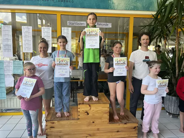 Sieger 25m Brust Kinder I weiblich | Foto: Horst Seifter