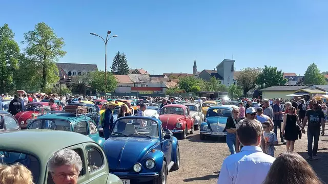 Der Platz in Eggenburg vor der Stadthalle war den ganzen Tag über gut gefüllt. | Foto: Hohenegger