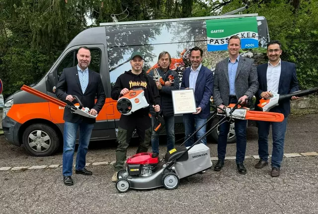 Bürgermeister Josef Rothensteiner, Markus und Richard Passecker, WK-Außenstellenobmann Andreas Kirnberger, Stefan Melzer, WK-Außenstellenleiter Ramazan Serttas | Foto: Passecker