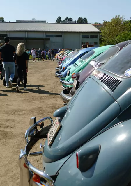 Auch an diesem Feiertag gab es wieder Käfer in allen Farben in Eggenburg zu besichtigen. | Foto: Hohenegger