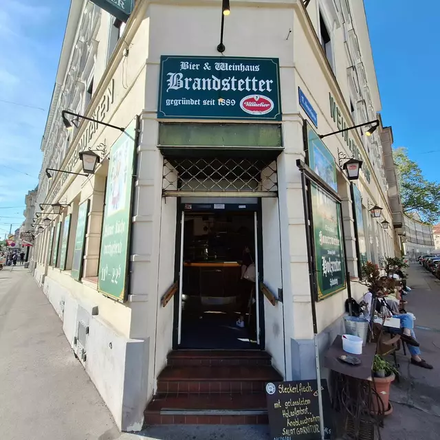 Bier- und Weinhaus Brandstetter in der Hernalser Hauptstraße 134 | Foto: Copyright: Michael Ellenbogen