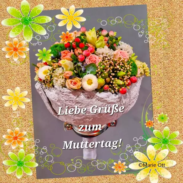 Muttertag, Dankeschön, Zeilen, Text