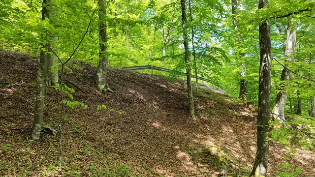 oben quert man wieder die Höhenstraße... | Foto: I.Wozonig