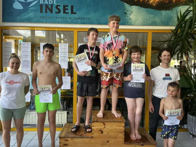 Sieger Bewerb 6 - 25m Brust SO Tamsweg | Foto: Horst Seifter