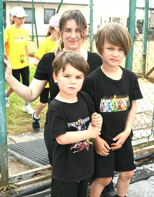 Siglinde mit ihren Söhnen Riccardo und Sandro