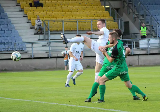 Goalgetter Lukas Tomic traf gegen St. Peter/Kbg. doppelt und hält bei 15 Saisontoren. | Foto: Tom Dormann