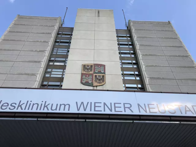 Das Universitätsklinikum Wiener Neustadt (noch) am alten Standort. | Foto: Zezula
