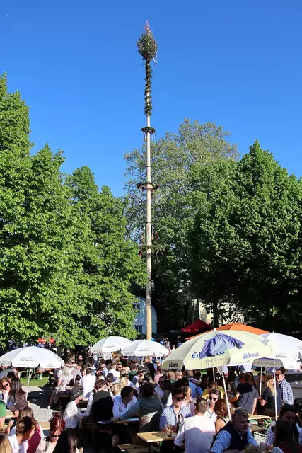 Maibaumaufstellen der Feuerwehr Anif | Foto: HKroBild