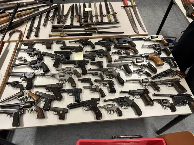 Faustfeuerwaffen und Langwaffen wurden ausgehoben. | Foto: LPD Steiermark