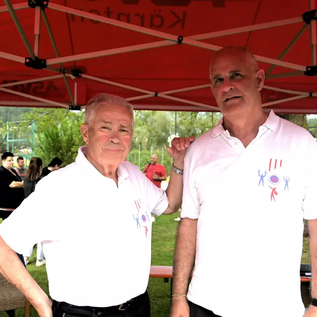 Die Hauptorganisatoren Werner und Wolfgang Lebitsch