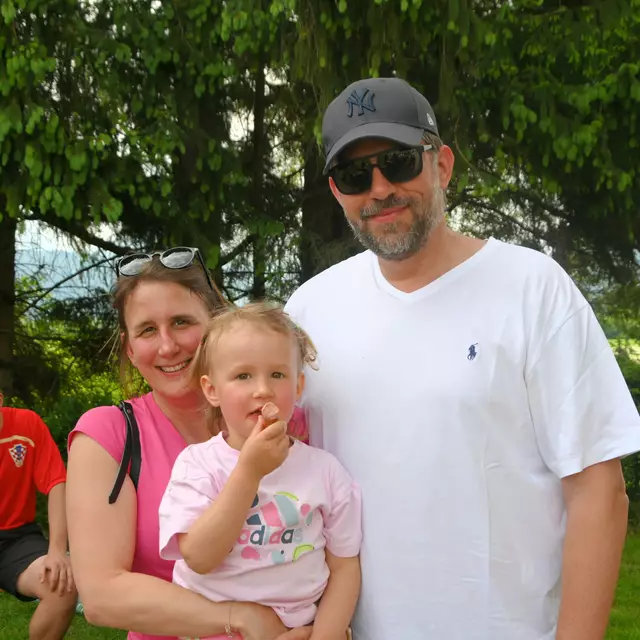 Stefanie, Sophie und Patrick Hopfgartner