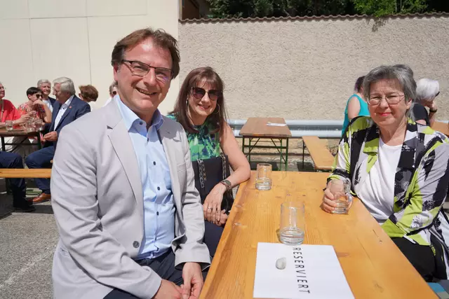 Der Direktor des Landesmuseum in Eisenstadt, Gerd Polster, vis-á-vis Regina Petrik | Foto: Andrea Glatzer
