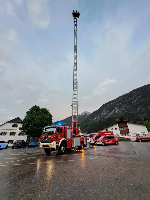 Die Arbeitshöhe beträgt stattliche 32 Meter.