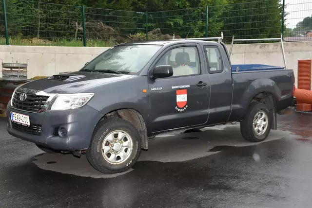 Bauhof-Eröffnung in Dimbach am 4. Mai 2025.    | Foto: Robert Zinterhof