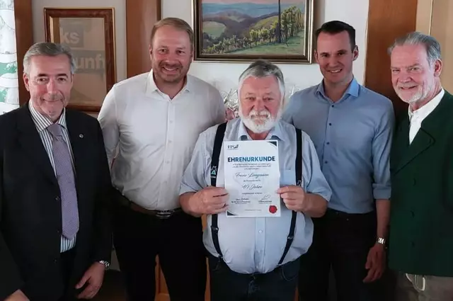 Auszeichnung für Franz Langmann | Foto: FPÖ
