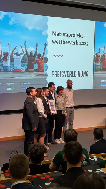 1. Platz für die HAK Spittal in der Kategorie "Wirtschaft und Management" | Foto: HAK Spittal/Drau