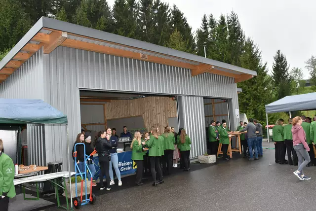 Bauhof-Eröffnung in Dimbach am 4. Mai 2025.  | Foto: Robert Zinterhof