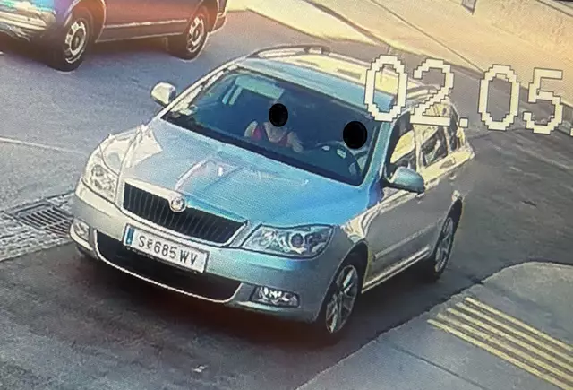 Die Polizei bietet um die Mithilfe: nach diesem Oktavia (Mietfahrzeug) des vermutlichen Täters wird gefahndet: SKODA Octavia, Kombi, Grau/Silber, Baujahr 2012 mit dem Kennzeichen S-685WV  | Foto: Bundespolizei Salzburg
