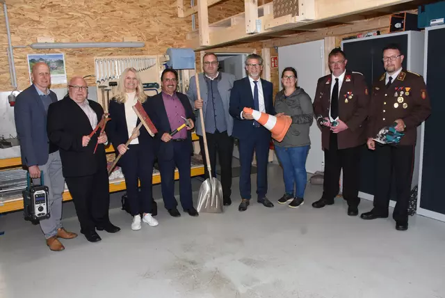  Bauhof-Eröffnung in Dimbach am 4. Mai 2025.  | Foto: Robert Zinterhof