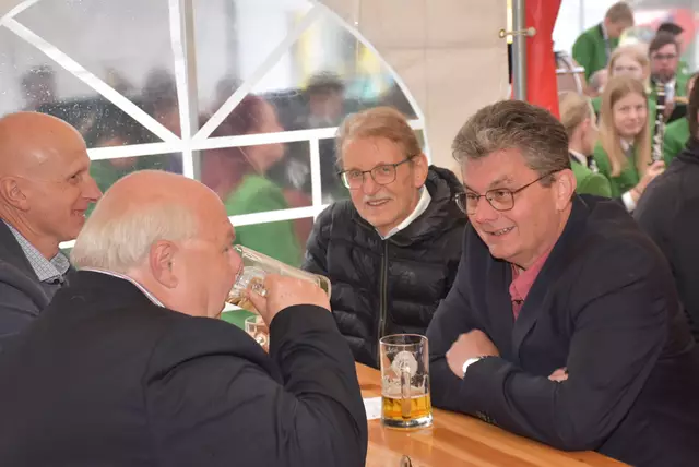 Bauhof-Eröffnung in Dimbach am 4. Mai 2025.    | Foto: Robert Zinterhof