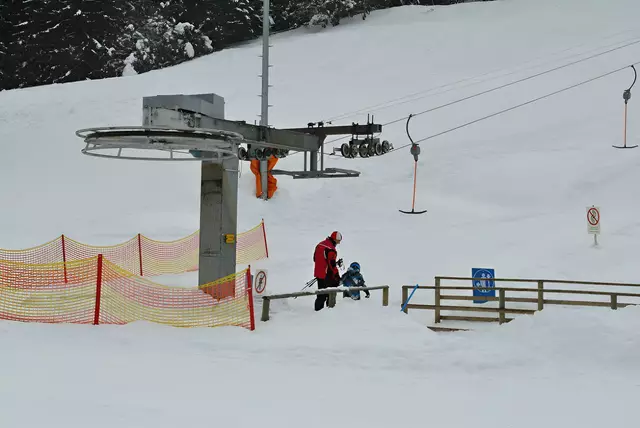 Das Skieldorado Hrast ist eine kleine aber feine. Skipiste im Herzen der zwei Gemeinden.

 | Foto: Nicole Schauerte