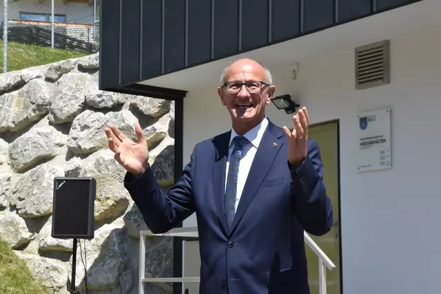 Tirols Landeshauptmann Anton Mattle unterstrich die Bedeutung der neuen Infrastruktur. | Foto: Kendlbacher