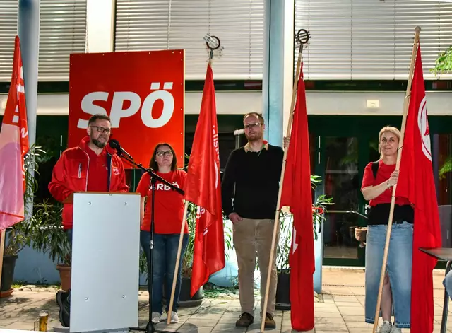 Auch in Neudörfl feierte die SPÖ den 1. Mai. | Foto: SPÖ