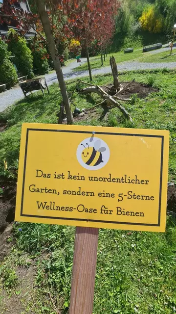 Eine Wellness-Oase für Bienen. | Foto: Altersheim Landeck