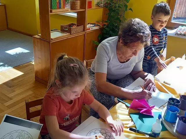 Kreativität war an diesem Vormittag Trumpf. | Foto: Kindergarten Mooskirchen