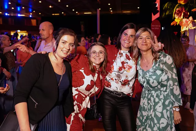 Die SPAR-Mitarbeiter feierten den Frühling und sich selbst mit einem großen Fest.  | Foto: SPAR Kärnten