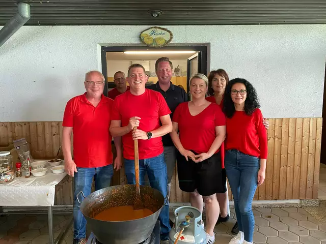In Zemendorf lud die SPÖ zum Gulaschessen ein. | Foto: SPÖ