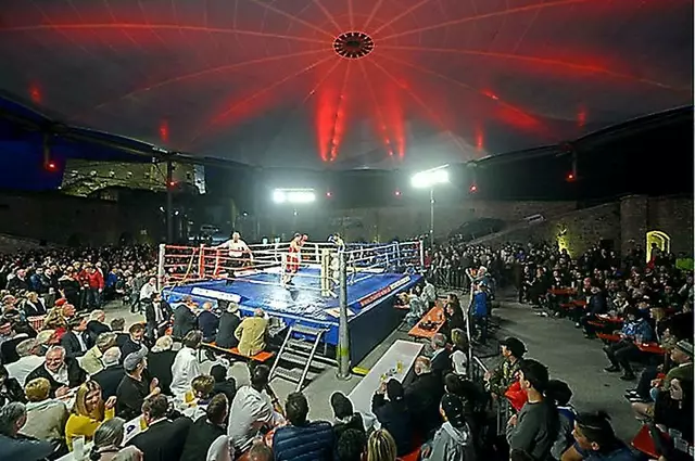 Jährliches Boxsport-Event auf der Festung Kufstein. | Foto: Schwaighofer