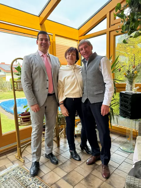 Goldene Hochzeit bei Familie Hubinger.  | Foto: Stadtgemeinde Wolkersdorf