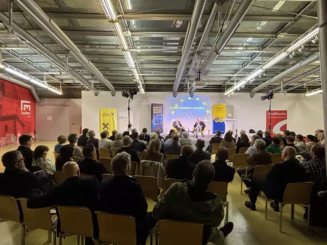 "Europa und die Ukraine" lautete das Thema des dritten Europa-Dialogs. | Foto: Hubert Uranjek | picarto.at