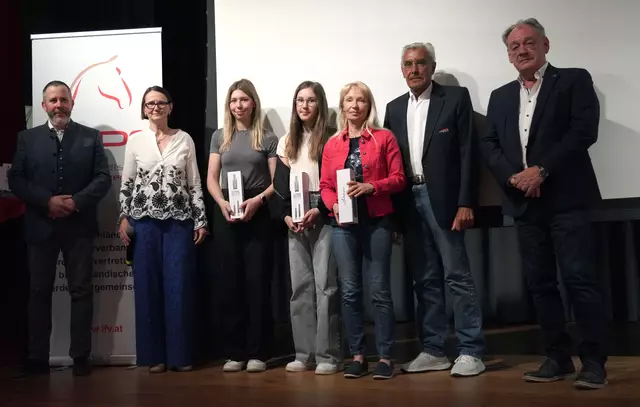 Ehrungen in der Sparte Dressur. | Foto: Oliver Oszwald