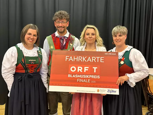 Groß ist die Freude der Musikkapelle Assling über die "Fahrkarte" zum Finale nach Innsbruck. | Foto: MK Assling