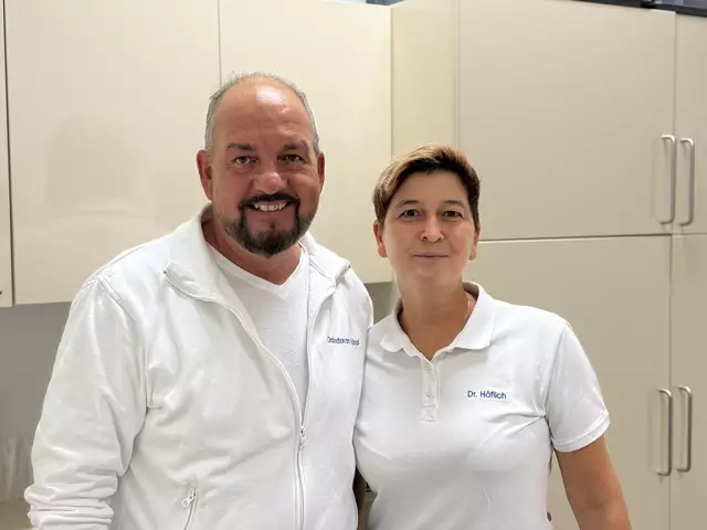 Sonja Höflich mit ihrem Gatten übernehmen, neben der Hauptordination in Rannersdorf, nun auch die medizinische Versorgung in Kledering. | Foto: Alexander Paulus