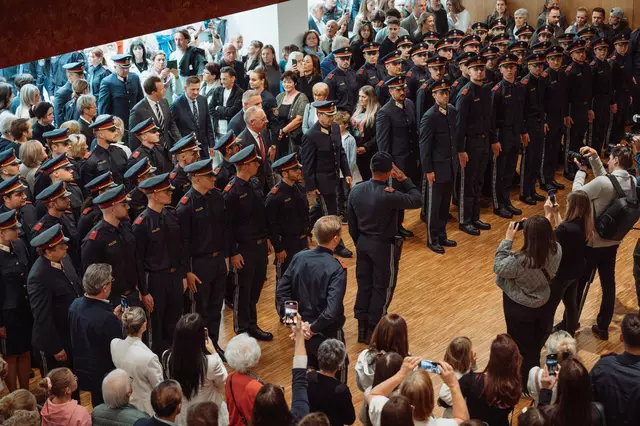 Einzug der Ehrengäste im Live Congress Leoben. | Foto: LPD Steiermark