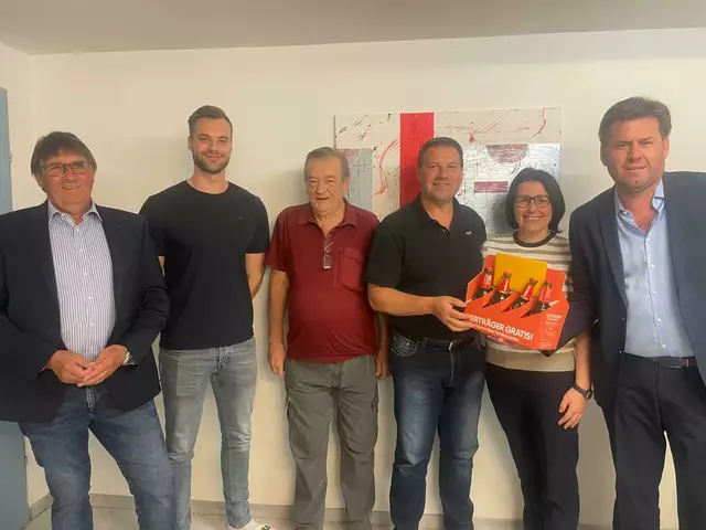 Vizebürgermeister Werner Gabriel feierte den 50. Geburtstag. | Foto: Bernhard Herics