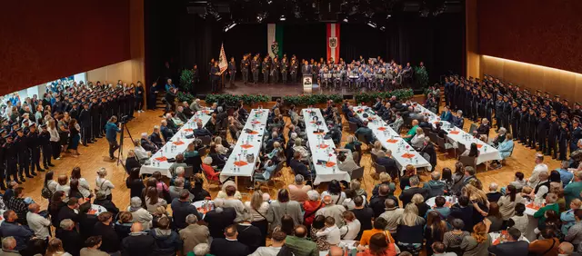 „Volles Haus“ im Live Congress Leoben – rund 600 Gäste waren nach Leoben gekommen. | Foto: LPD Steiermark