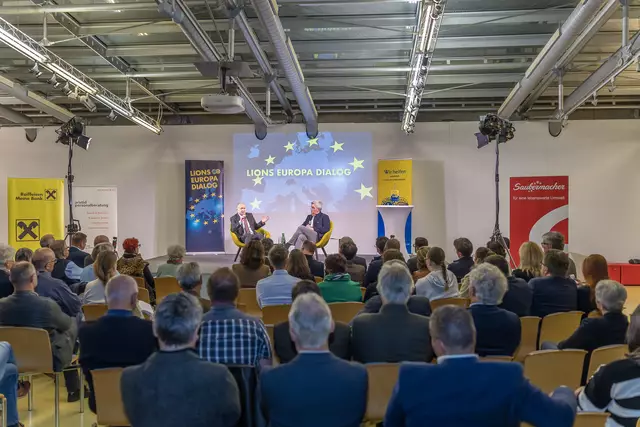 "Europa und die Ukraine" lautete das Thema des dritten Europa-Dialogs. | Foto: Hubert Uranjek | picarto.at