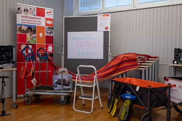 Der Gemeindeborgladen in der  | Foto: Karin Gruber/Wohnservice Wien