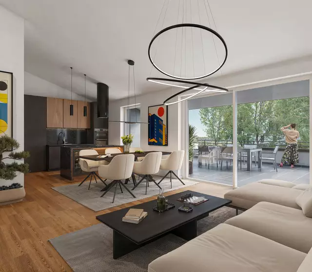 So werden die Wohnungen am Kraxenweg 1 aussehen. | Foto: KRAWE.at