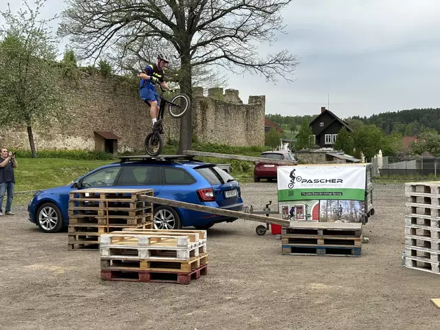 Valentin Pascher zeigte eine beeidnruckende Trial-Show. | Foto: Pilz
