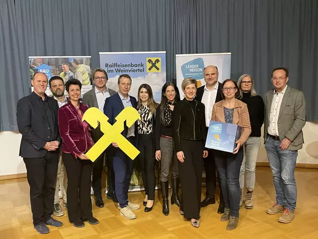 Die Veranstaltung „Mehrwert statt Leerstand“ war mit über 90 Besucherinnen und Besuchern ein voller Erfolg und lieferte wertvolle Impulse. | Foto: Leader Region Weinviertel Ost