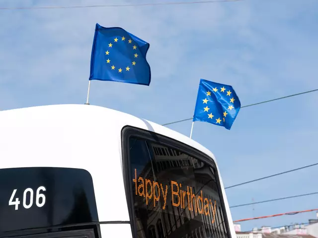 Neben der 30-jährigen Mitgliedschaft gibt es heuer noch einen weiteren besonderen Anlass. Am 9. Mai, dem Europatag, jährt sich die Schumann-Erklärung zum 75. Mal.  | Foto: Valentina Marinelic/MeinBezirk