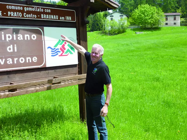 Obmann Alois Rögel bei einer Sonderreise in Südtirol. | Foto: Braunau Weltweit